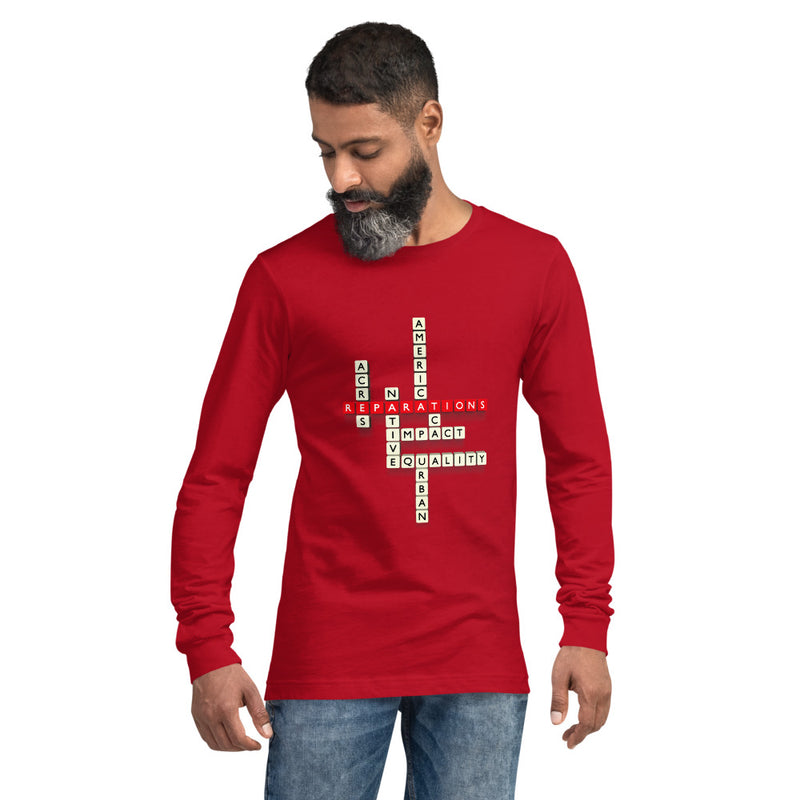 Unisex Reparations Puzzle Long Sleeve Tee