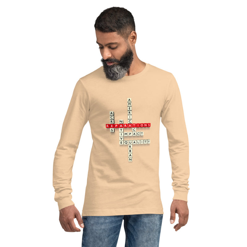 Unisex Reparations Puzzle Long Sleeve Tee