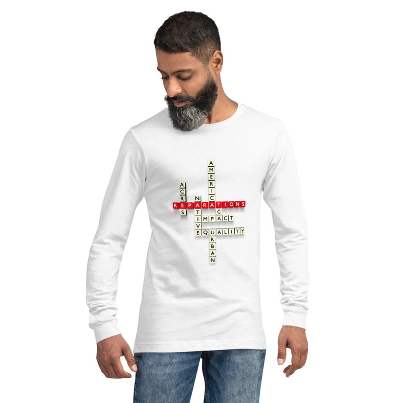 Unisex Reparations Puzzle Long Sleeve Tee